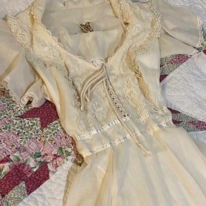Gold label vintage gunne sax gunnies Jessica McClintock dress